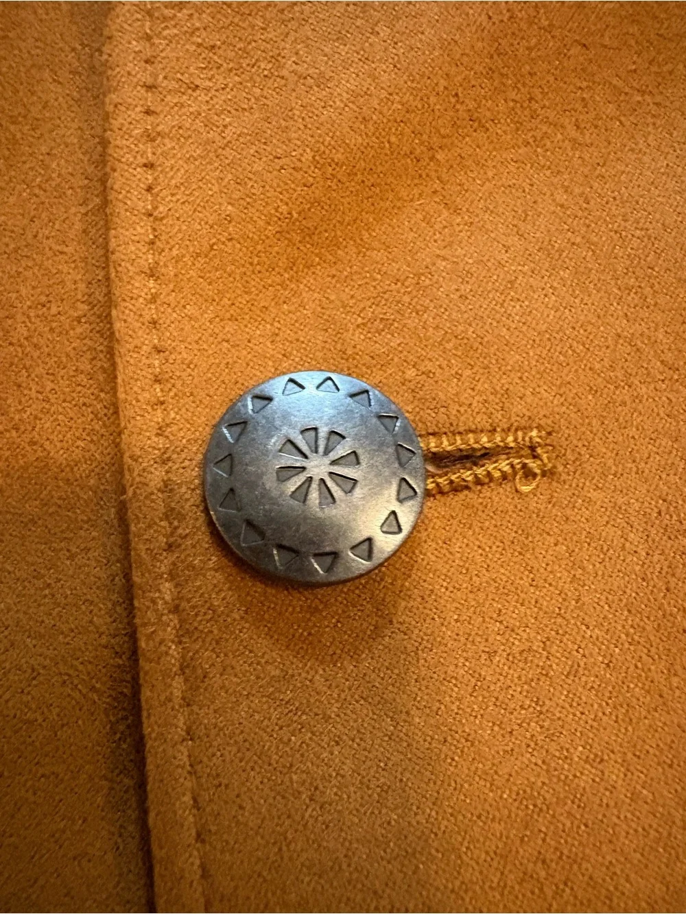 Men's Suede Sport Coat in Camel Tan - Classic Two-Button Blazer